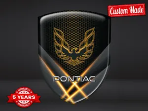 Pontiac Emblemas Relieve Auto Pro Máximo Estilo Moderno
